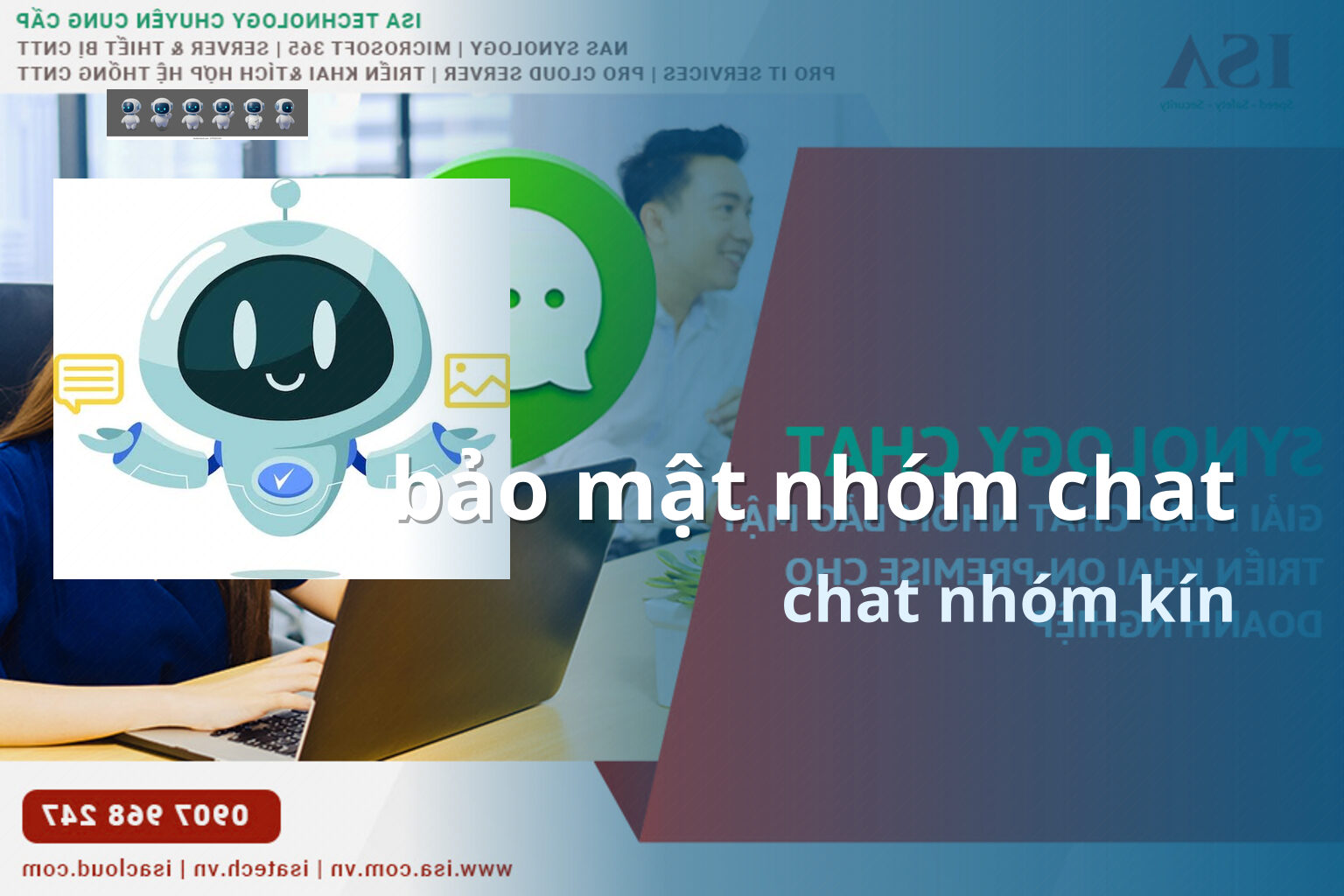 bảo mật nhóm chat chat nhóm kín