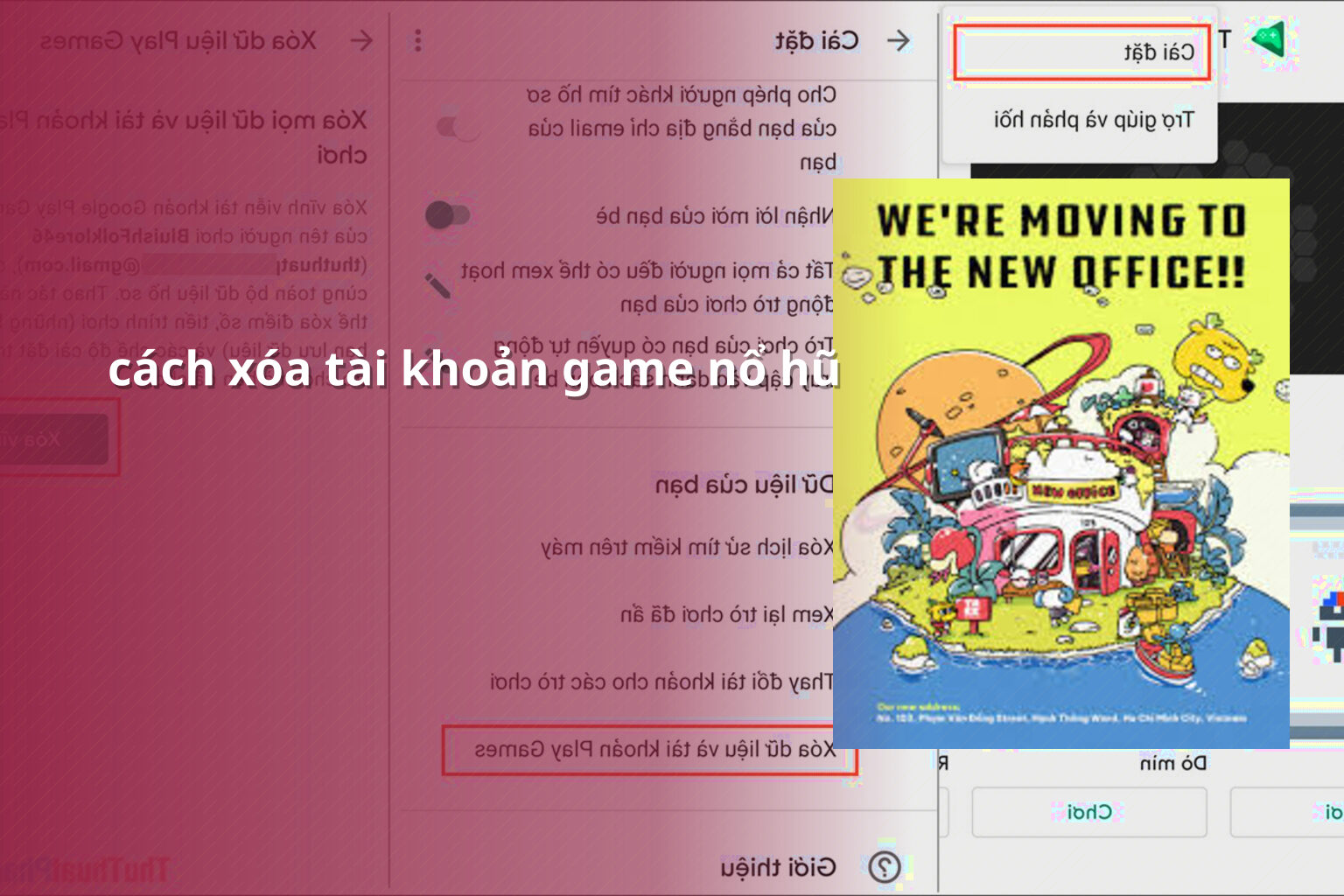 cách xóa tài khoản game nổ hũ - gaming_research
