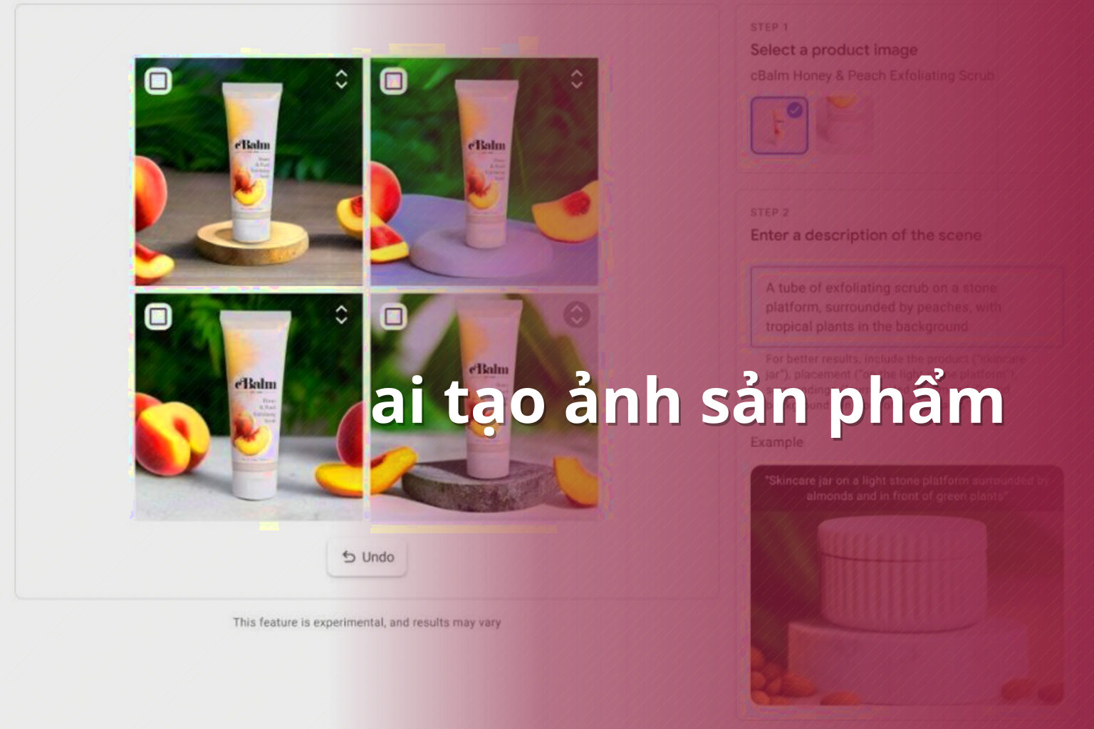 ai tạo ảnh sản phẩm - Tạo ảnh và poster bằng AI