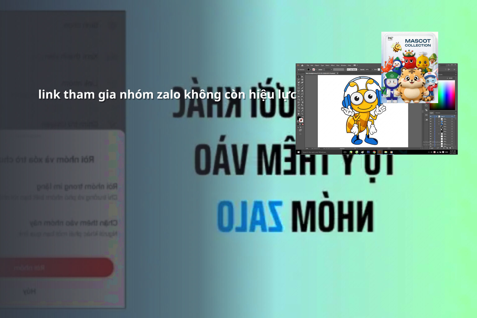 link tham gia nhóm zalo không còn hiệu lực - community