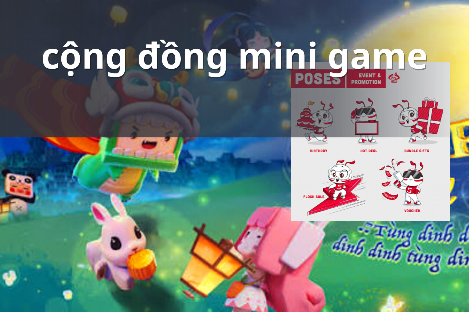 cộng đồng mini game - community