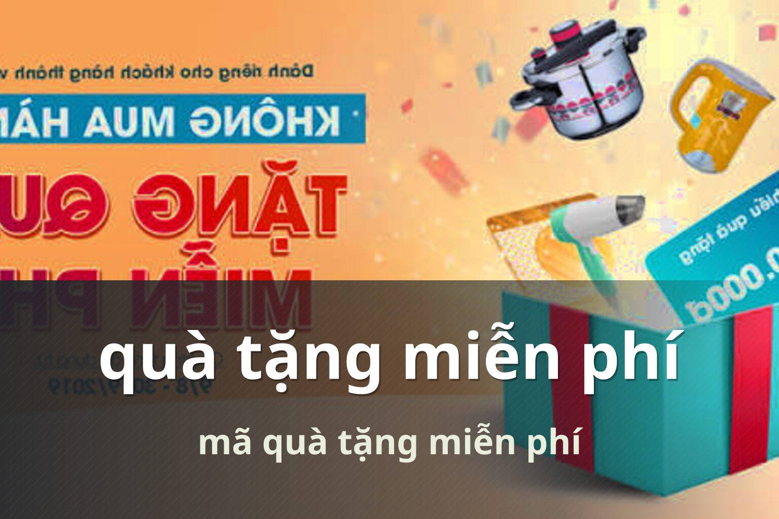 quà tặng miễn phí mã quà tặng miễn phí