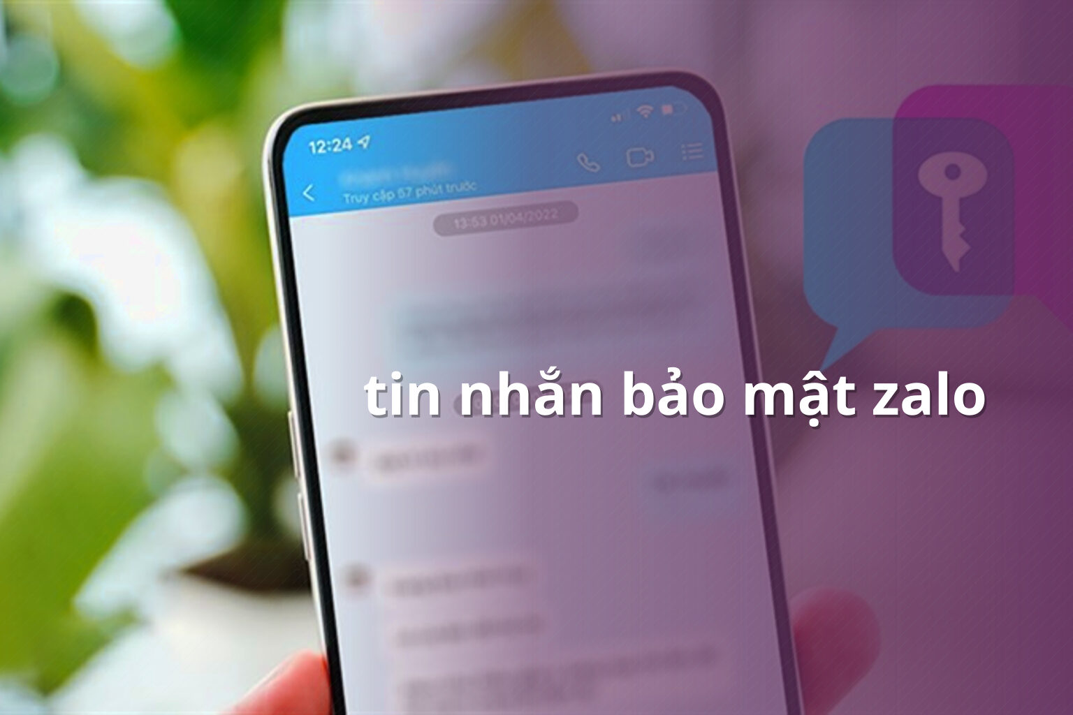 tin nhắn bảo mật zalo - community