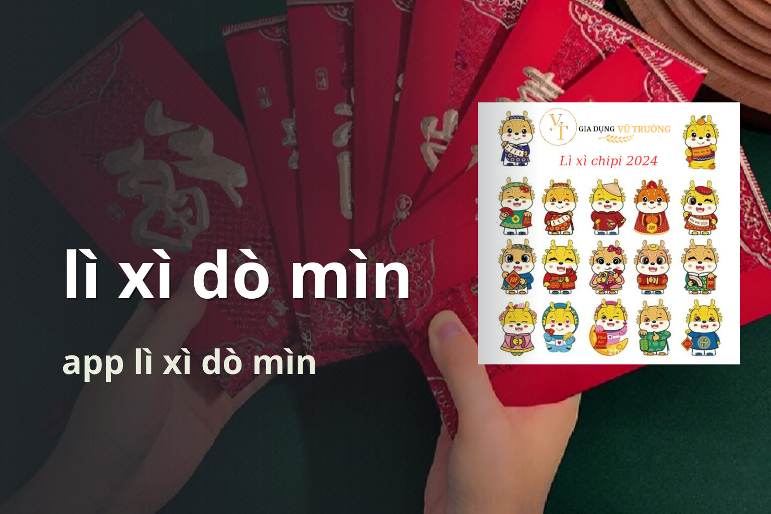 lì xì dò mìn - Trò chơi lì xì trong nhóm