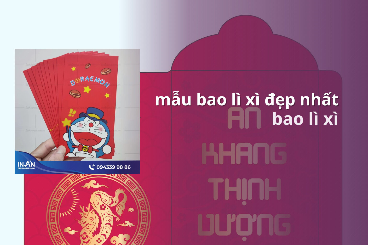 mẫu bao lì xì đẹp nhất bao lì xì