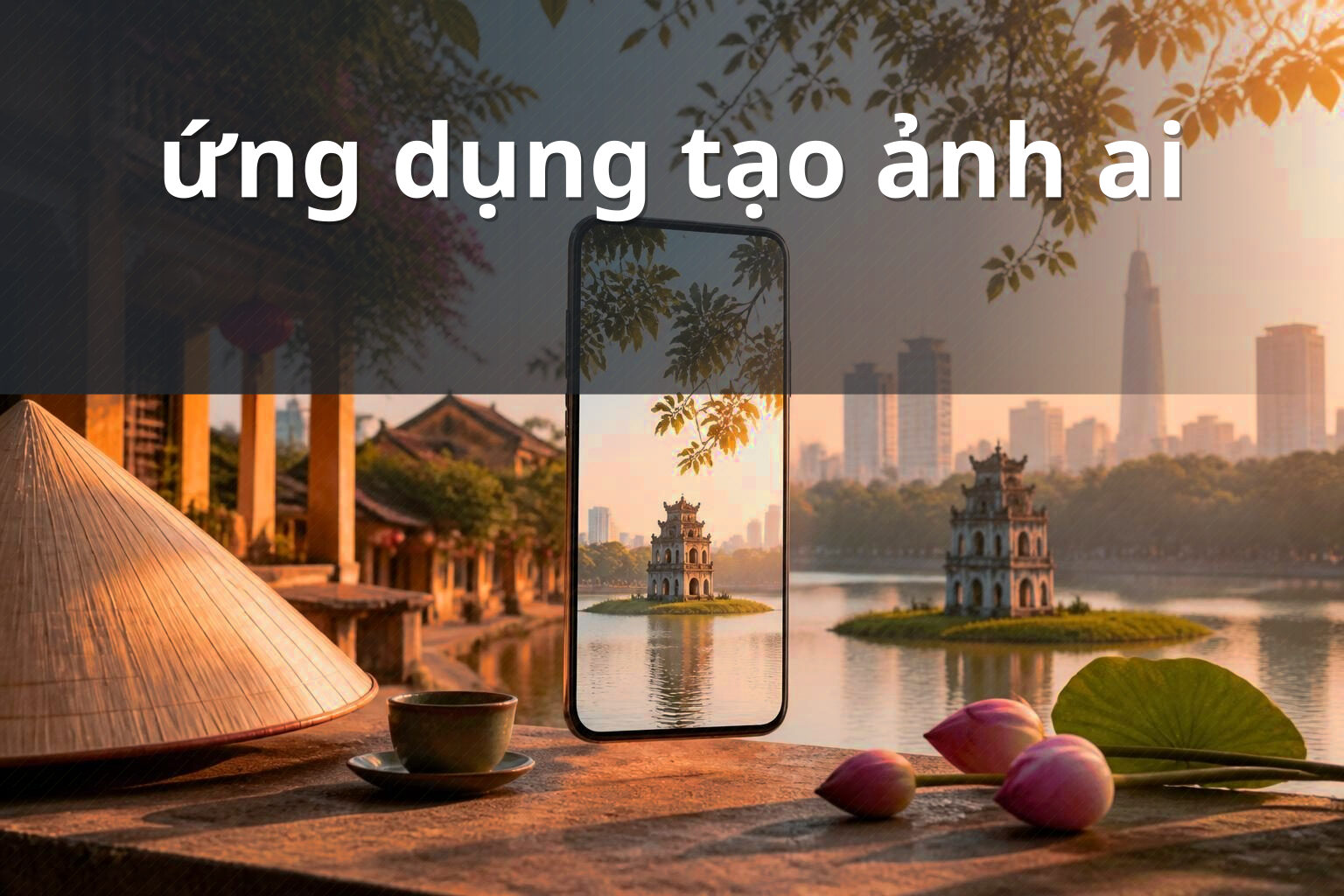 ứng dụng tạo ảnh ai - Tạo ảnh và poster bằng AI