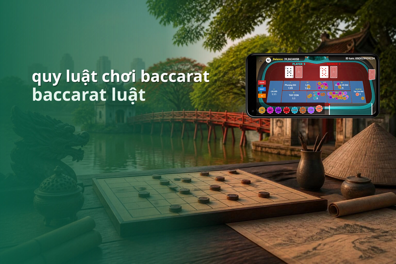 quy luật chơi baccarat baccarat luật