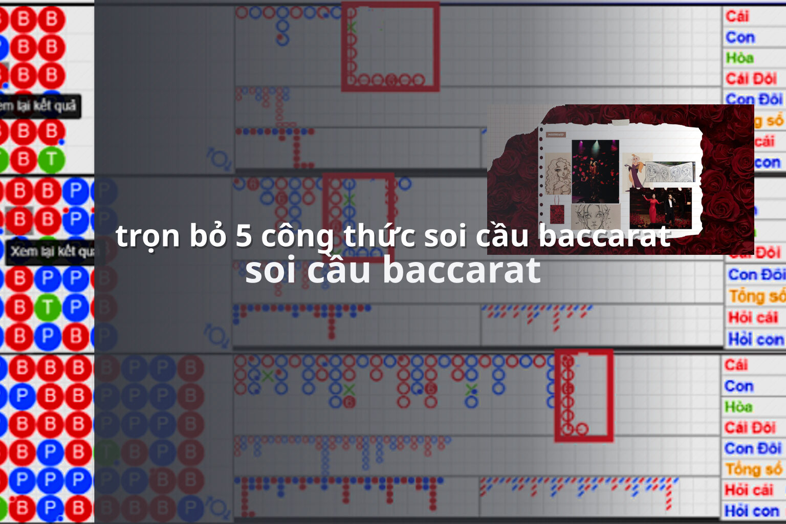 trọn bỏ 5 công thức soi cầu baccarat soi cầu baccarat