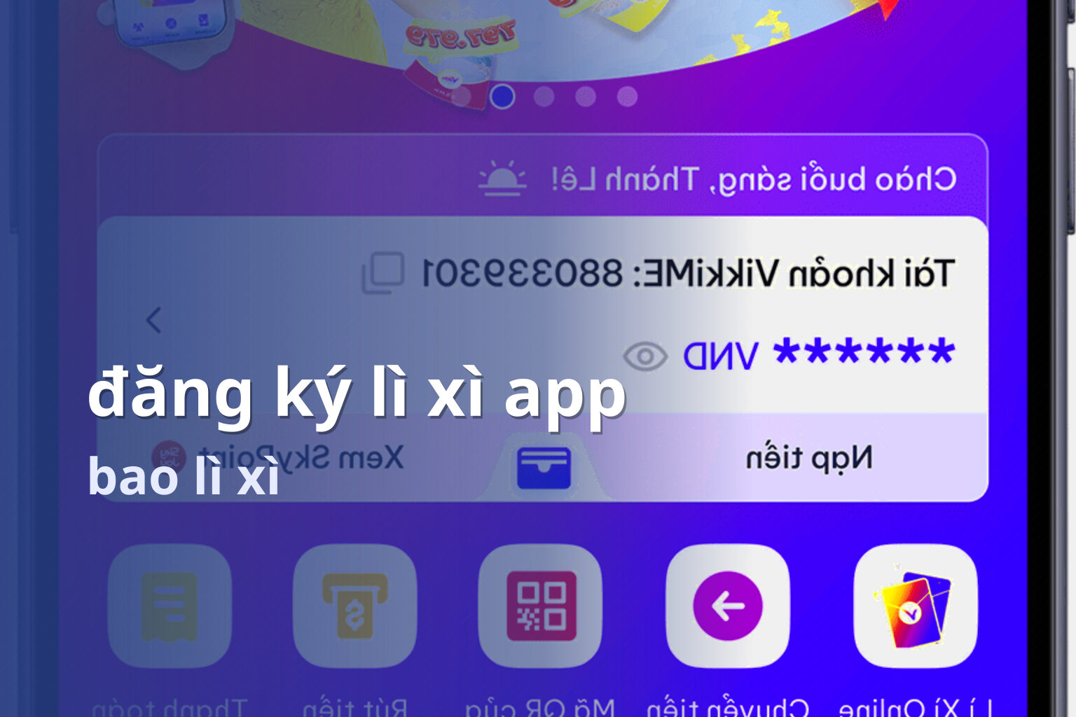 đăng ký lì xì app - red_packet