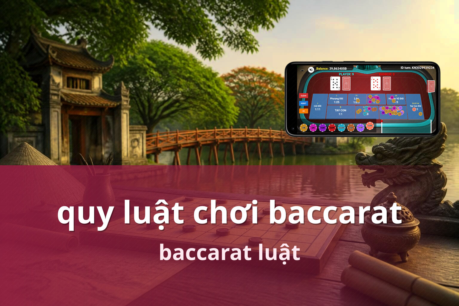 quy luật chơi baccarat baccarat luật