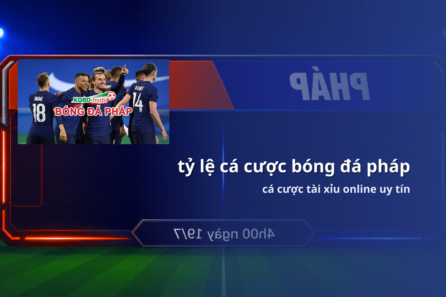 tỷ lệ cá cược bóng đá pháp cá cược tài xỉu online uy tín