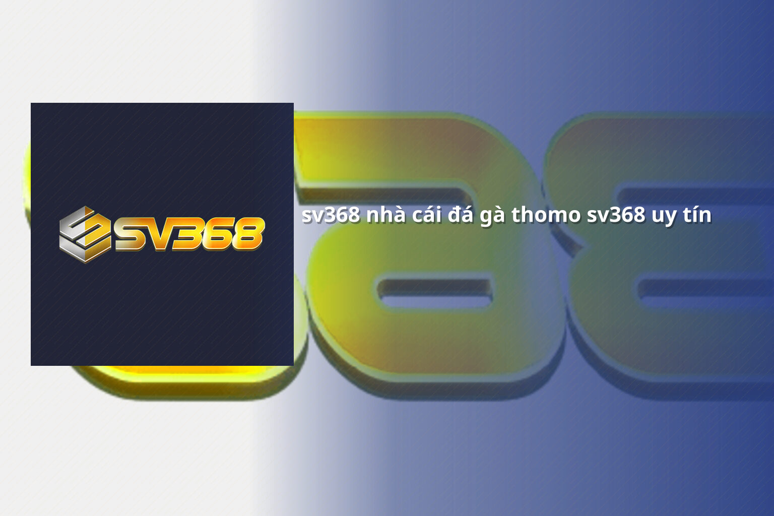 sv368 nhà cái đá gà thomo sv368 uy tín - gaming_research