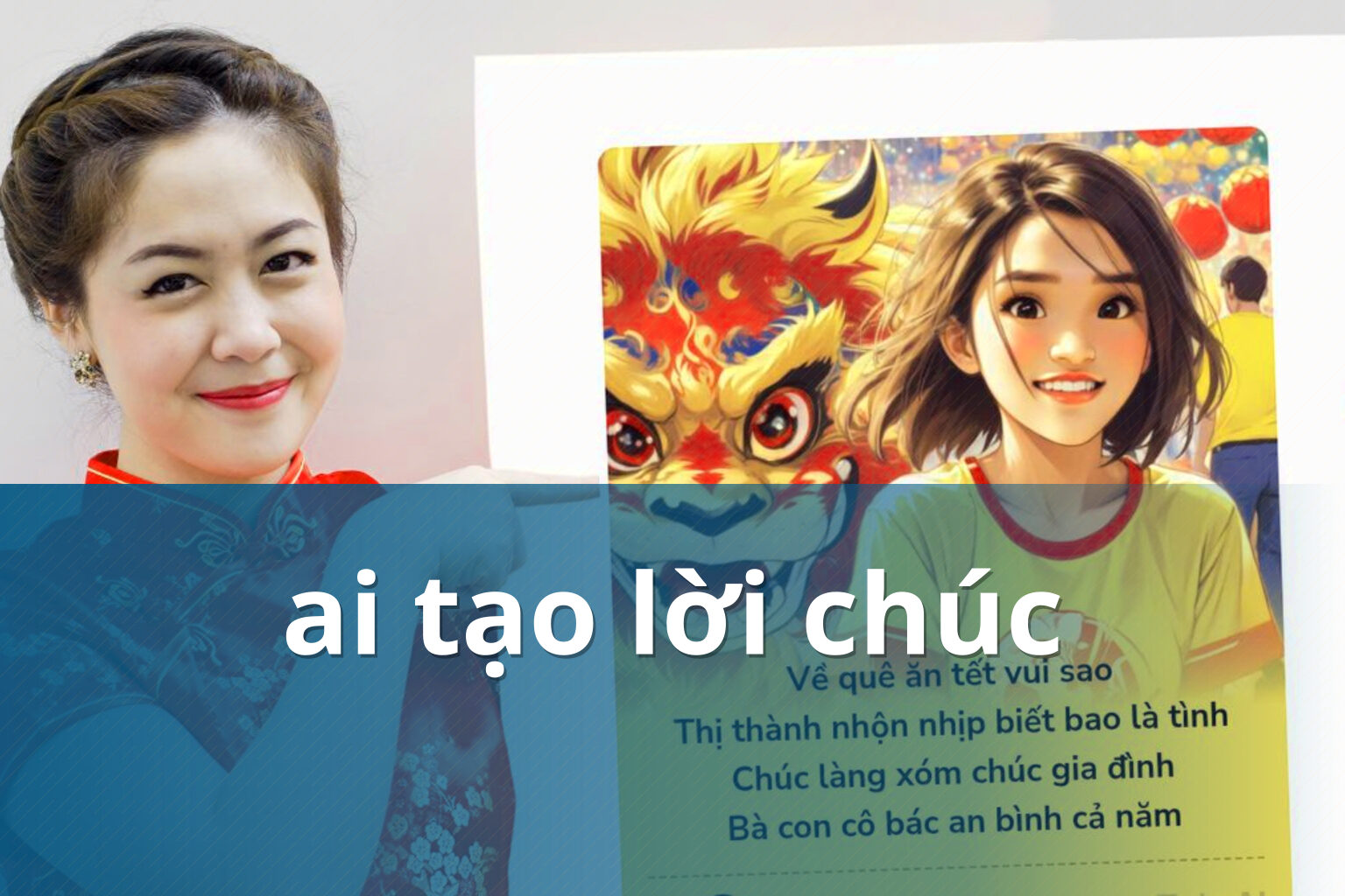 ai tạo lời chúc - Viết nội dung bằng AI