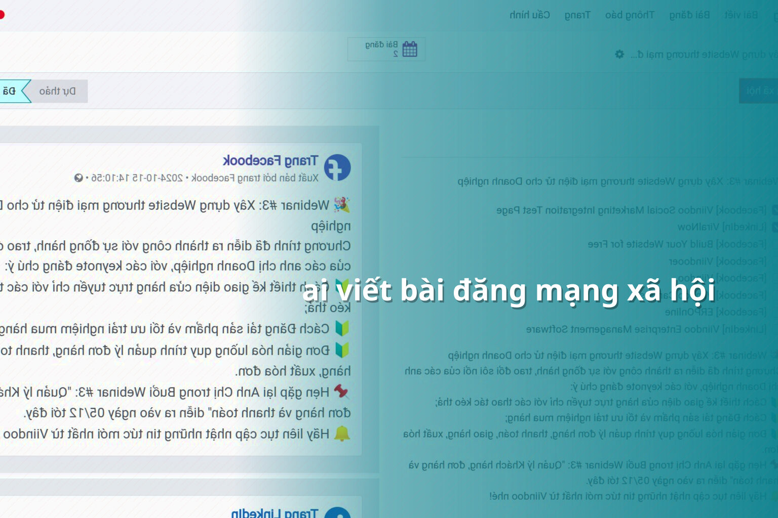 ai viết bài đăng mạng xã hội - Viết nội dung bằng AI