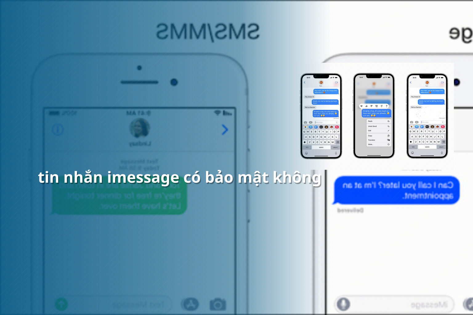 tin nhắn imessage có bảo mật không - community
