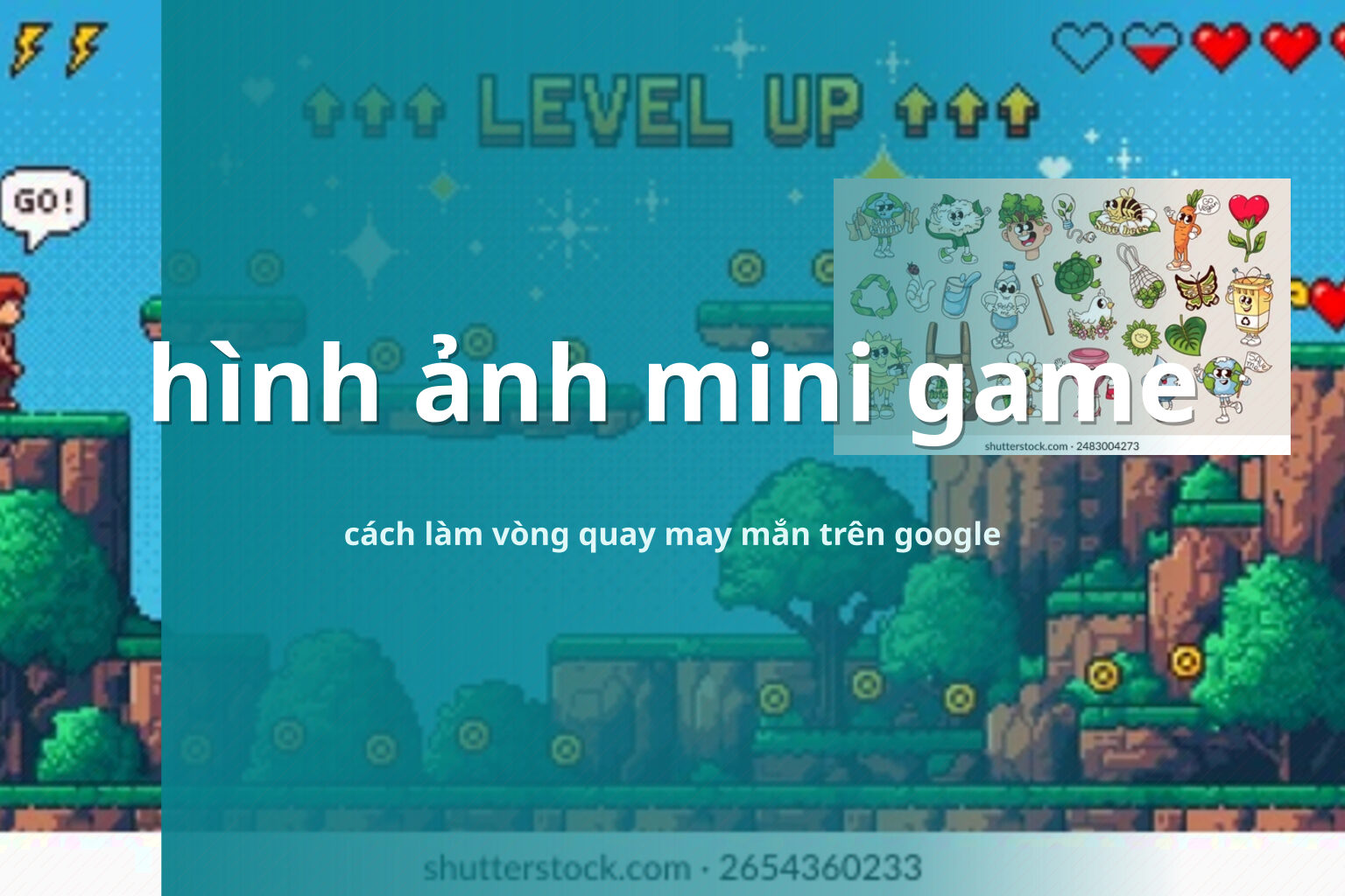 hình ảnh mini game cách làm vòng quay may mắn trên google