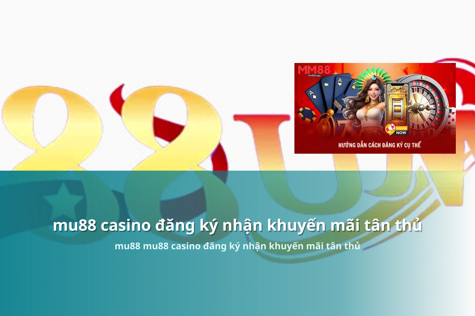 mu88 casino đăng ký nhận khuyến mãi tân thủ - gaming_research