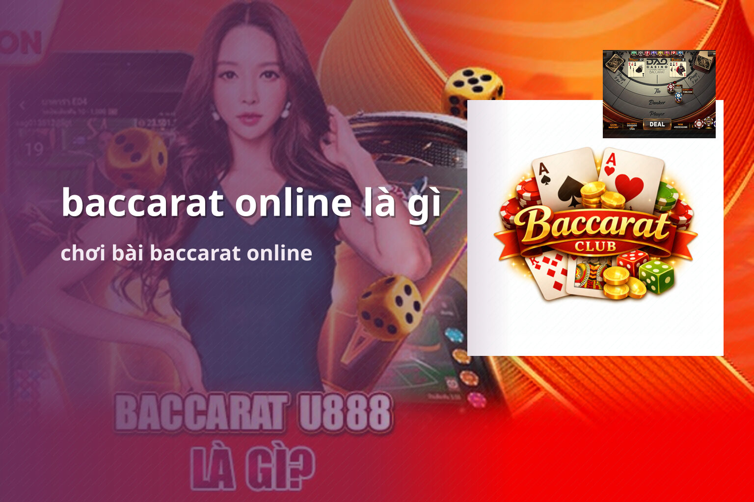 baccarat online là gì chơi bài baccarat online