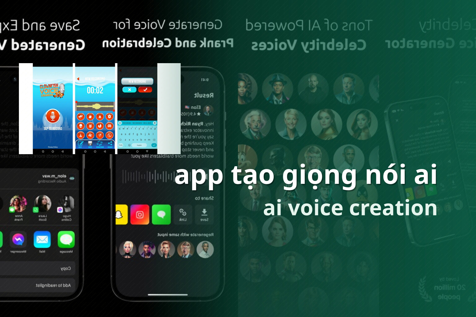 app tạo giọng nói ai - Tạo giọng nói tiếng Việt bằng AI