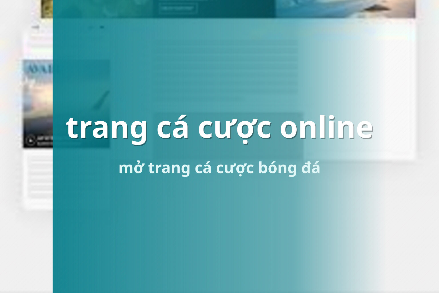 trang cá cược online mở trang cá cược bóng đá