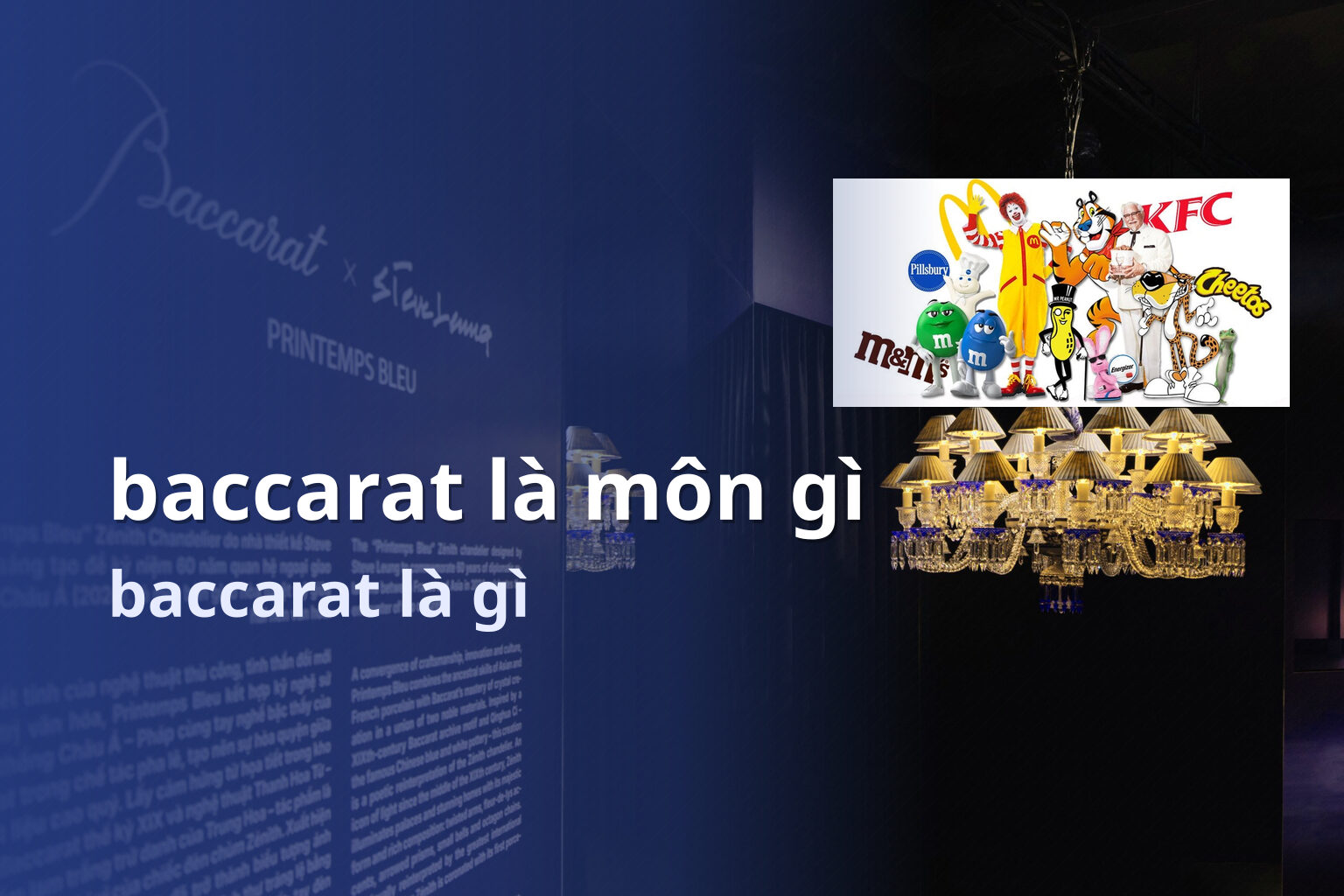 baccarat là môn gì baccarat là gì