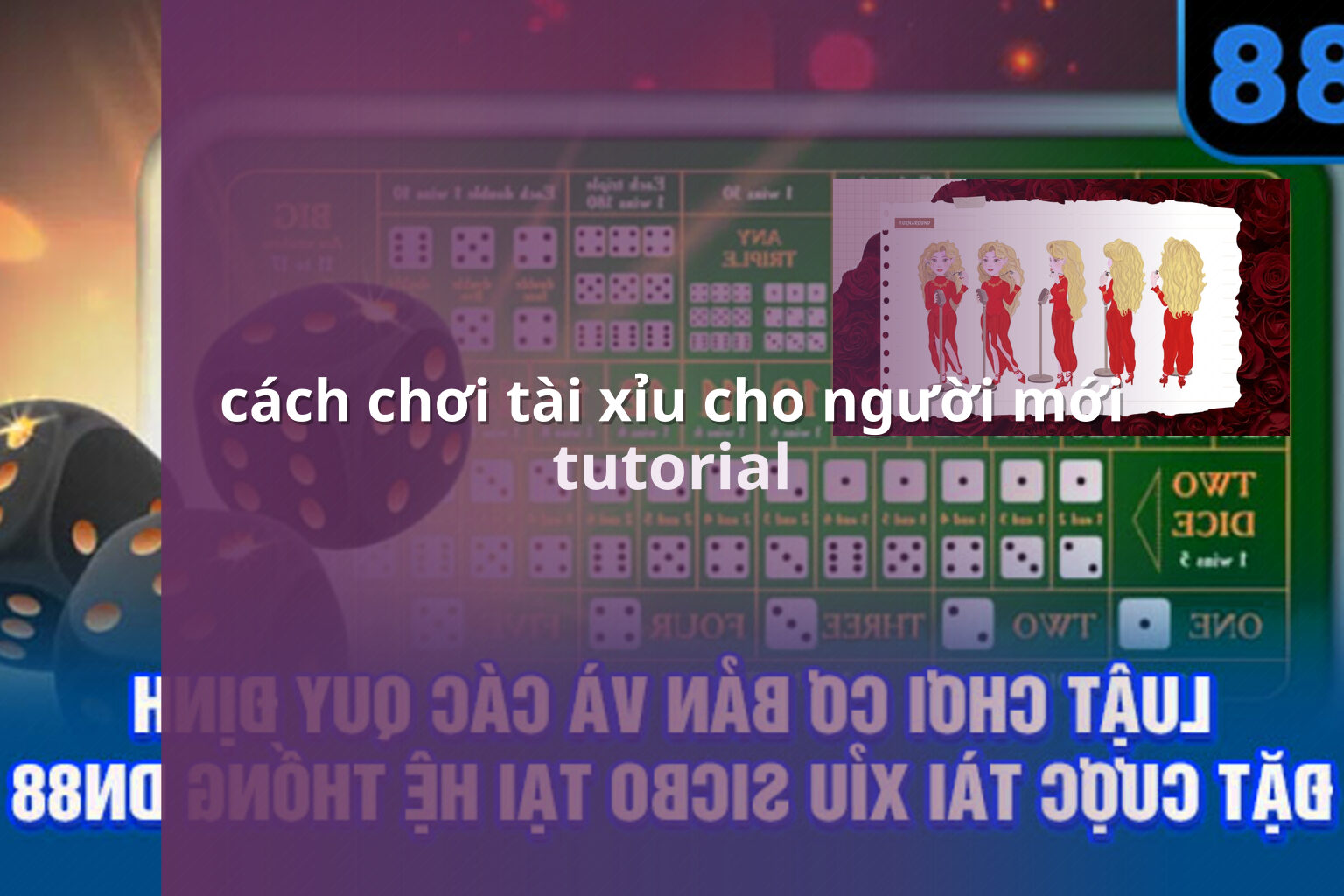 cách chơi tài xỉu cho người mới - Trò chơi xúc xắc tài xỉu