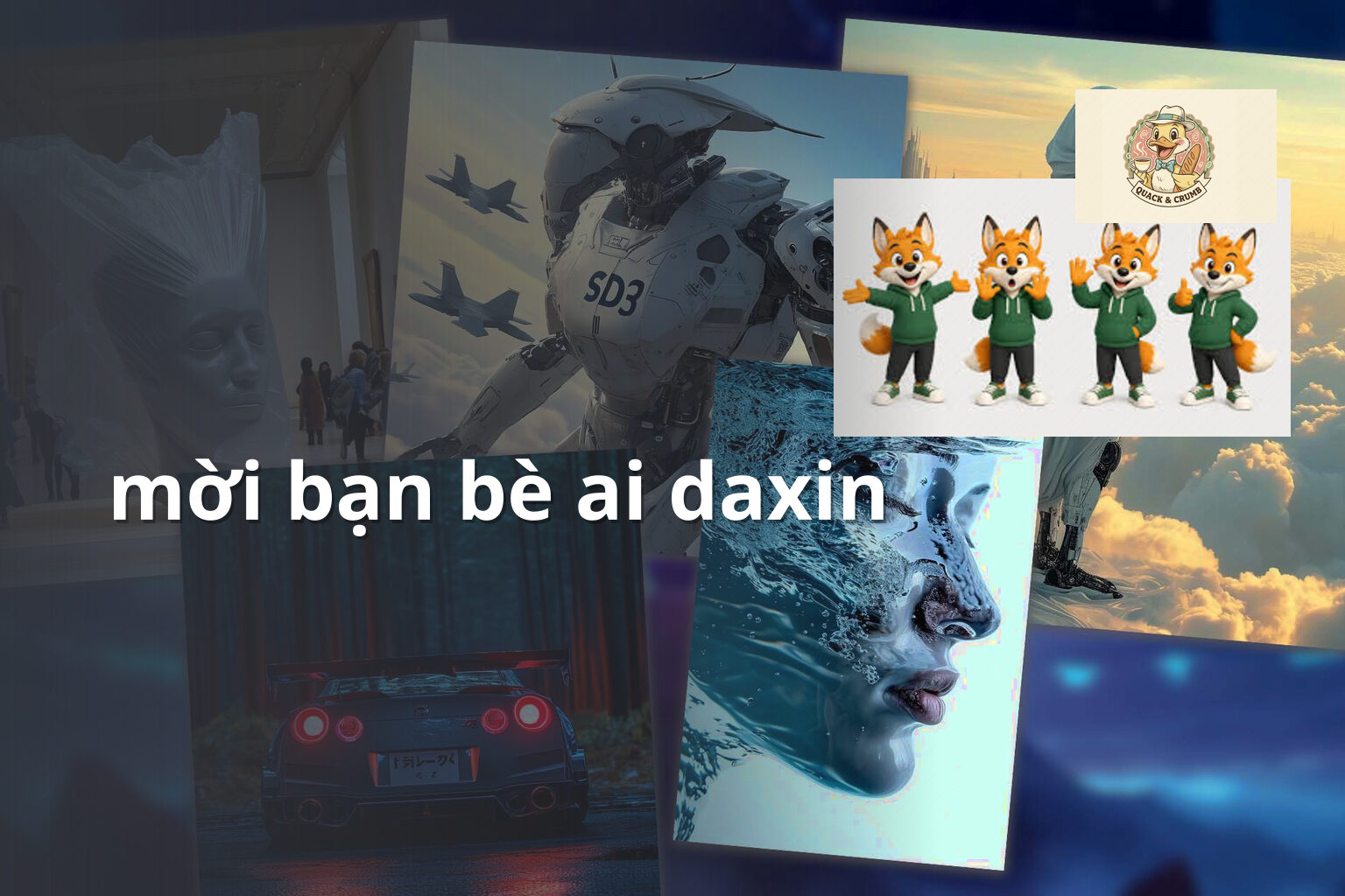 mời bạn bè ai daxin - Giới thiệu bạn bè trên Ai Daxin