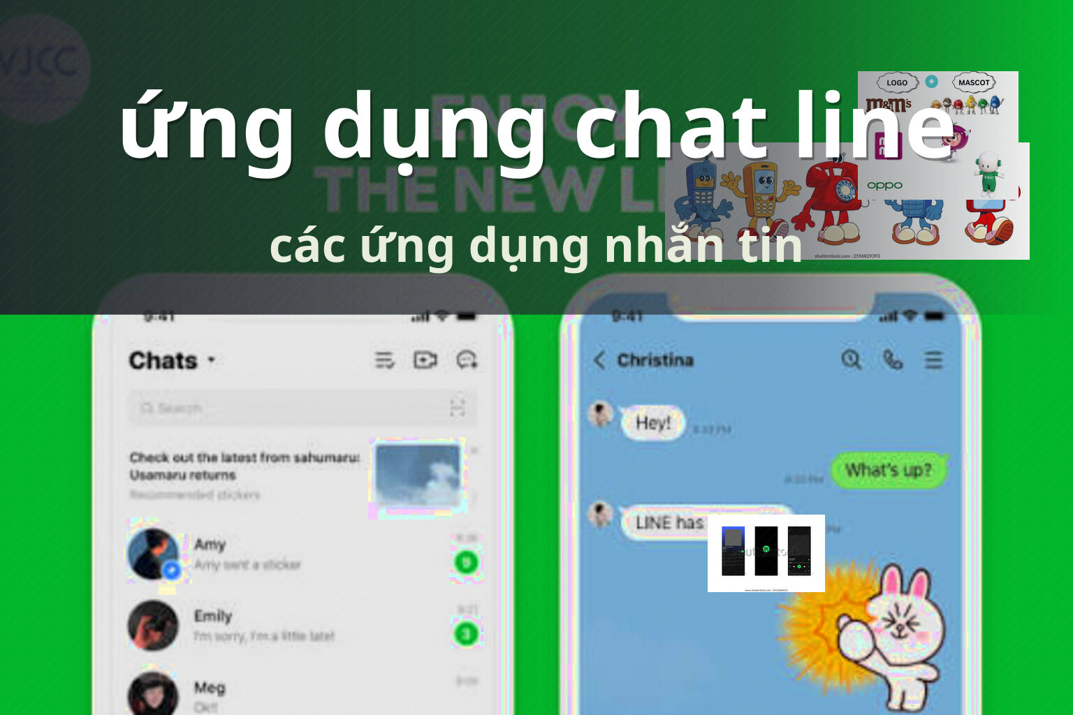 ứng dụng chat line - messaging
