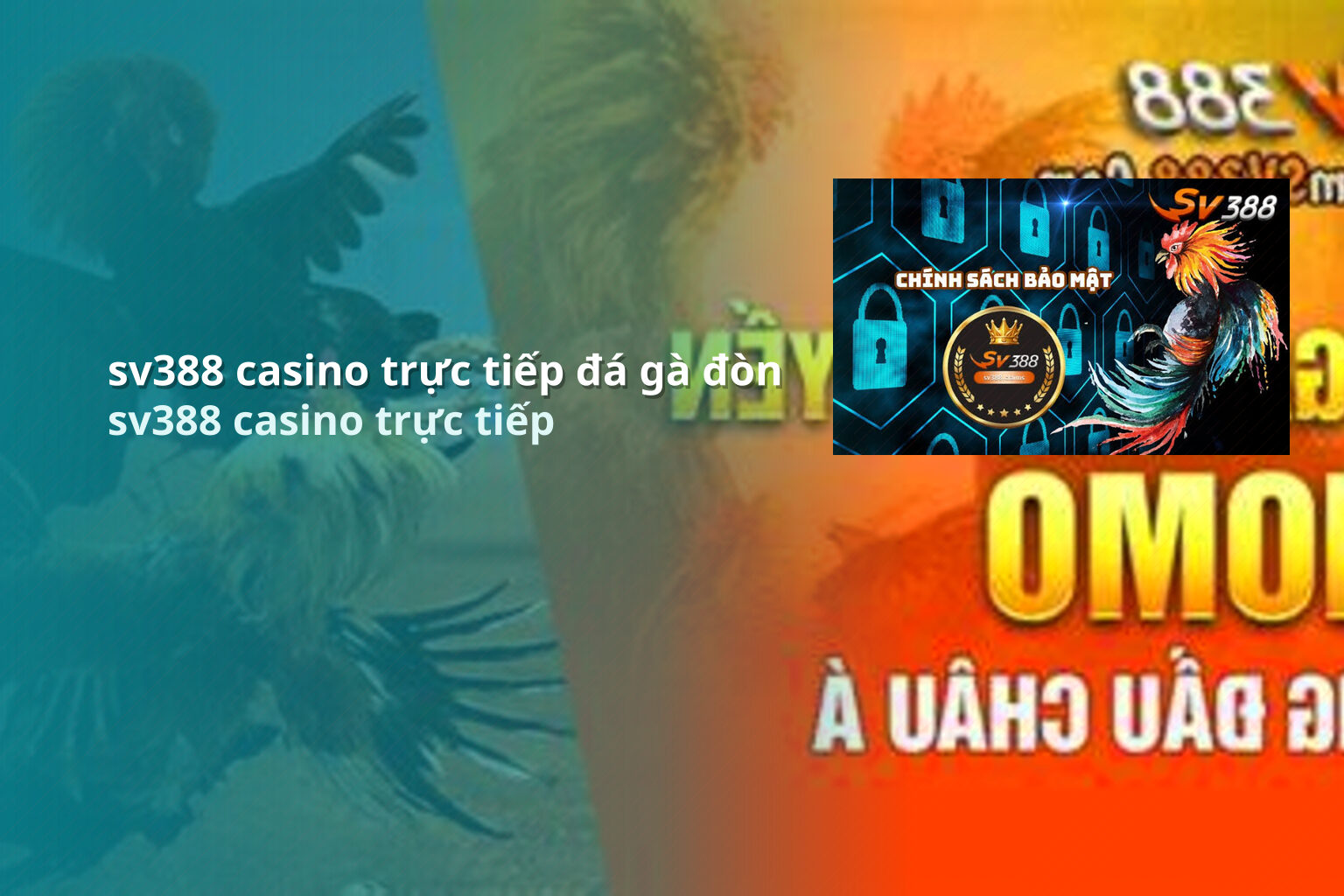 sv388 casino trực tiếp đá gà đòn sv388 casino trực tiếp