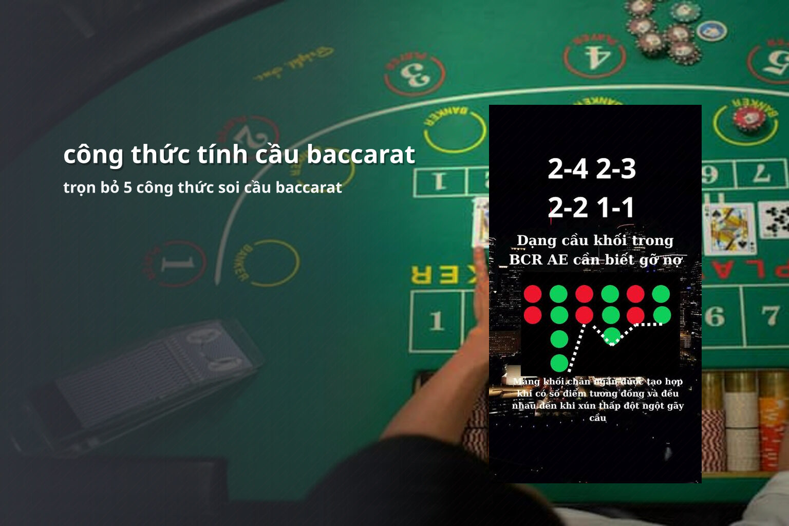 công thức tính cầu baccarat - gaming_research
